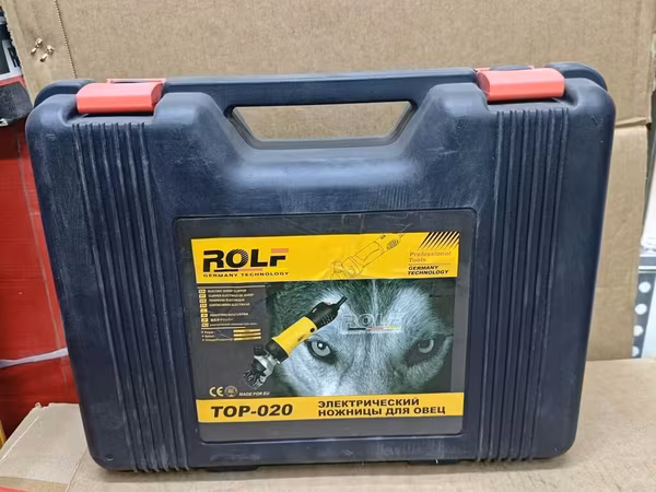 Электрические ножницы для овец ROLF TOP-020 в переносном кейсе