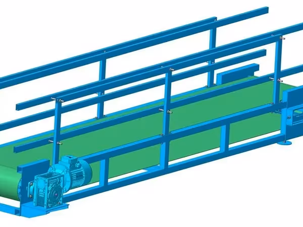 Транспортер ленточный для мешков