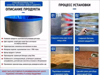 Бассейн для УЗВ Ø3 м × 1,5 м — foto 2