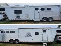 2006 Cimarron Trailers Prestige Gooseneck Horse Trailer — photo 2