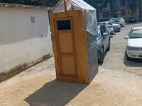 Taxta quşxana / qəfəshana - Material: taxta konstruksiya — รูปภาพ 1