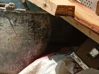 Arıçılıq üçün taxta arı pətəyi - Material: qalın taxta, ön hissədə — عکس 2