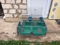 Cuști pentru iepuri клетка для кроликов — снимка 1