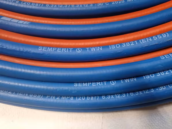 Рукав для сварки semperit gox/gac twin/ furtun pentru sudara semperit