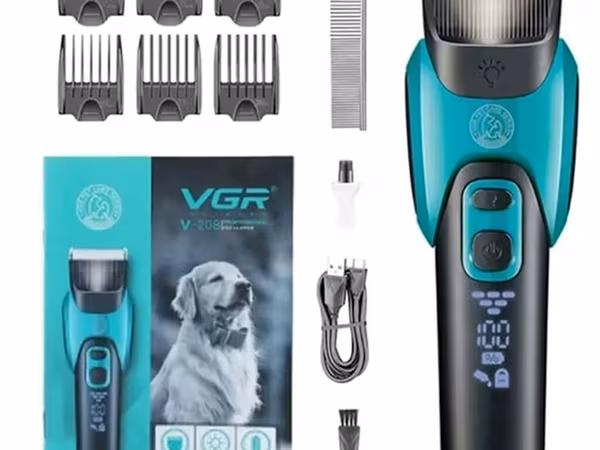 Heyvan qırxan VGR V-208 Professional Pet Clipper – ev heyvanları üçün