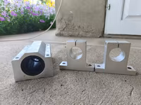 Линейный подшипник скольжения d40 ERSK + держатель направления — foto 4