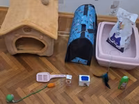 Pişik üçün tam aksesuar dəsti Dəst tərkibi: - Yumşaq, ev formasında — foto 4