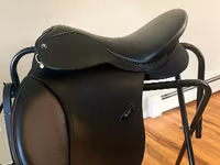 17.5" N. Porter English Saddle — foto 2
