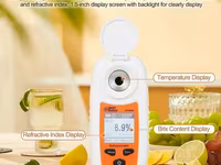 Refractometru Digital Brix - Precizie și Portabilitate pentru Măsurători Zaharoase! — ფოტო 4