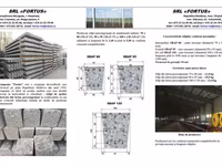 Stâlpi pretensionați de beton pentru gard. Lungimea 2.40m — fotografija 5