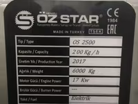 Печь обжарки os-2500 сушильный тоннель — تصویر 5