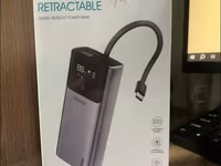 Повербанк DADU DP-057 (Retractable, PD + Super Fast QC) - Емкость: 10 — foto 2